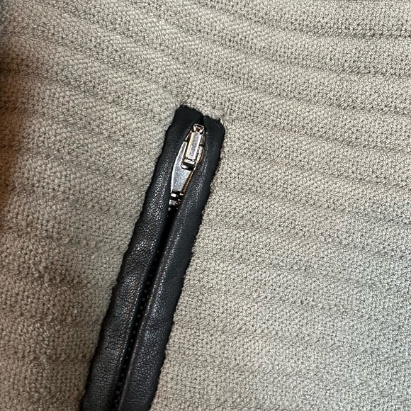 GUC IRO- Wool blend and lamb leather- Moto jacket. Size 42 (US XL). - Picture 4 of 9